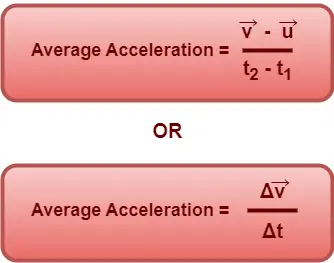 Acceleration | Definition | Examples - Physics Vidyalay